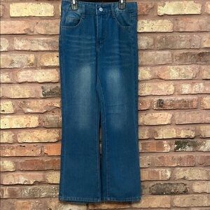 Source Unknown Denim Blue Straight Leg Jeans